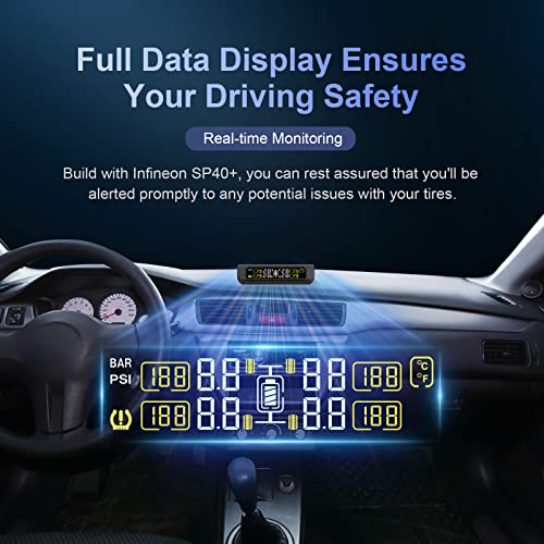 TPMS Sistema de monitoreo de presión de neumáticos, Easeuper