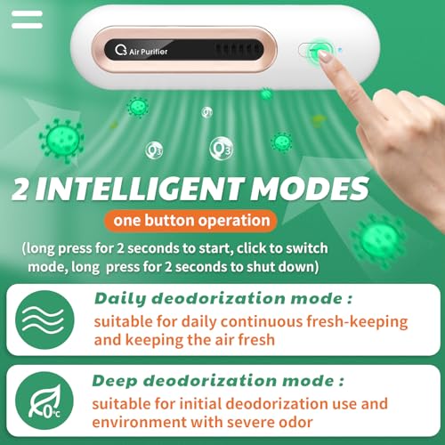 2 piezas de desodorante para refrigerador, eliminador de olo