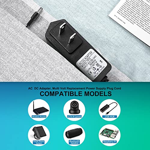 Cable de carga de cargador adaptador de CC 15 V 1 A para pic