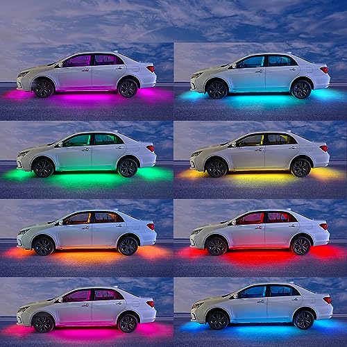 Luces subterráneas para automóvil, luces exteriores intelige