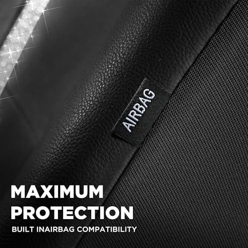 PIC AUTO Funda de asiento de automóvil, purpurina brillante