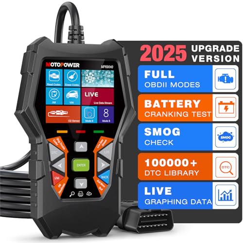 MOTOPOWER MP69040 - Herramienta de escaneo de diagnóstico pa
