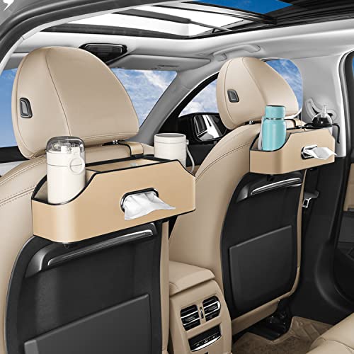 HOLDCY Organizador de asiento trasero de automóvil con 2 por