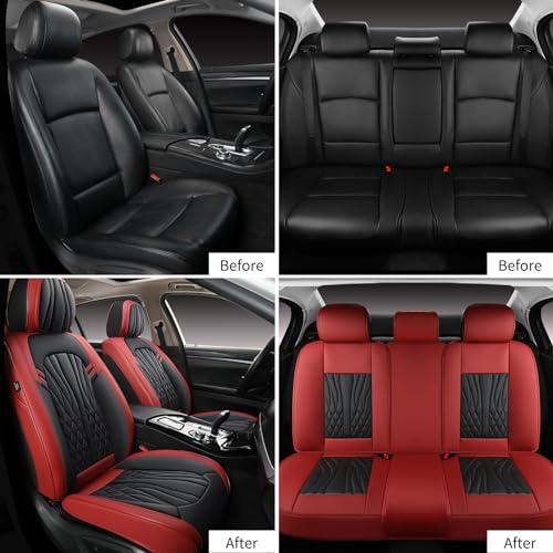 Fundas de cuero para asientos de automóvil, impermeables, ju