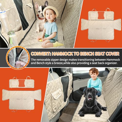Funda de asiento de automóvil para perro, hamaca para perro,
