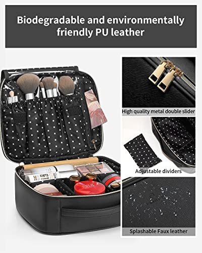 Vlando - Organizador de viaje para maquillaje, bolsa de alma