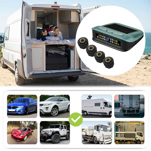 Sistema de monitoreo de presión de neumáticos RV/Trailer MS1