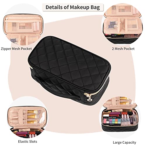 Pequeña bolsa de cosméticos, portátil, bonita bolsa de maqui