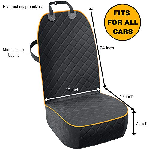 Active Pets - Funda cubre asiento delantero, para perros, pr