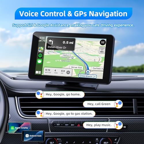 Pantalla inalámbrica Apple Carplay y Android Auto para autom