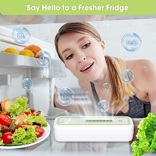 Mini desodorante USB para refrigerador con pantalla LED, abs