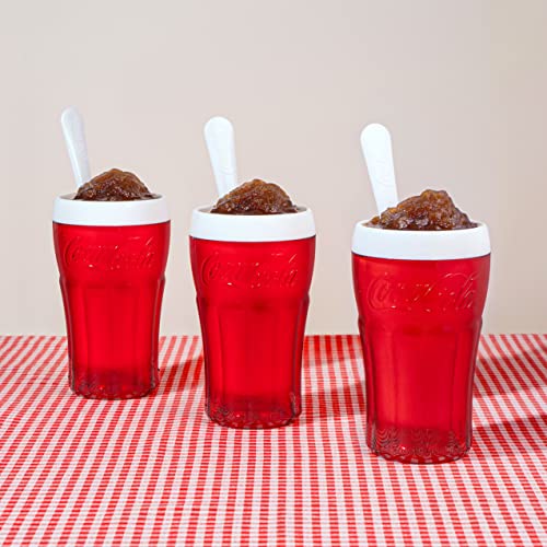 ZOKU Coca-Cola Float & Slushy Maker, taza retro para hacer y