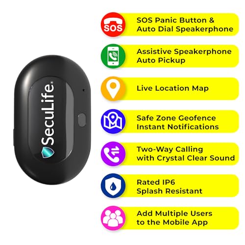 Seculife - Dispositivo de seguimiento GPS para vehículos, ni