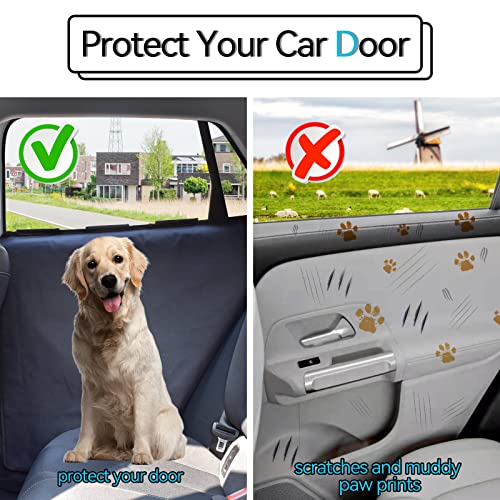 Durapower Protector de puerta de automóvil para perro, paque
