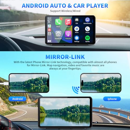 Pantalla de juego inalámbrica para coche - Android Auto 7 pu