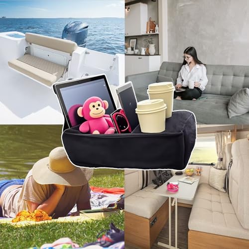 Almohada organizadora de asiento trasero de automóvil, almoh