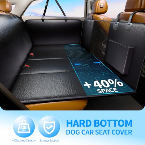 Extensor de asiento trasero para perros, funda de asiento de