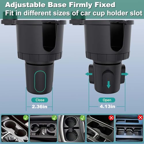 Soporte magnético para portavasos de automóvil para MagSafe,