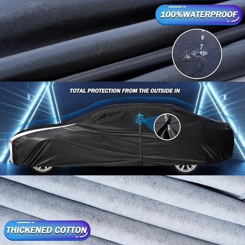 Funda impermeable para automóvil deportivo de 10 capas. Cons