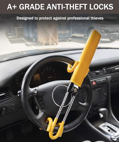 Cerradura de volante, cerraduras de rueda para automóviles,