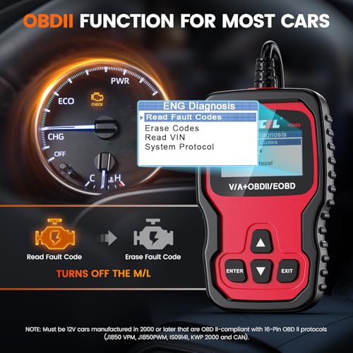 Ancel Herramienta de diagnóstico del escáner VD500 OBD2 para