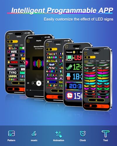 Luz de ojos de diablo para automóviles, ojos LED programable