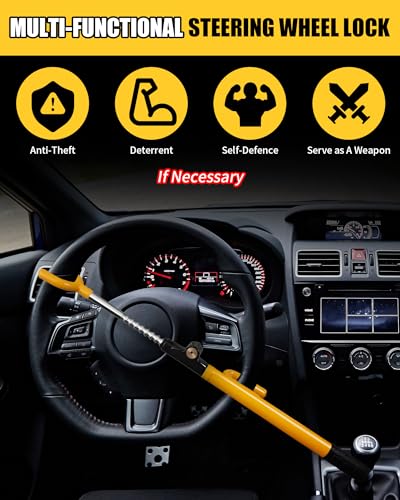 Cerradura para volante de vehículo, dispositivo antirrobo ex