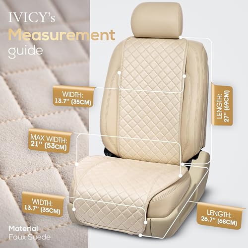 Ivicy. - Funda para asiento de auto de primera calidad, prot