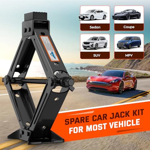 Kit universal de gato de automóvil de tijera para automóvil,