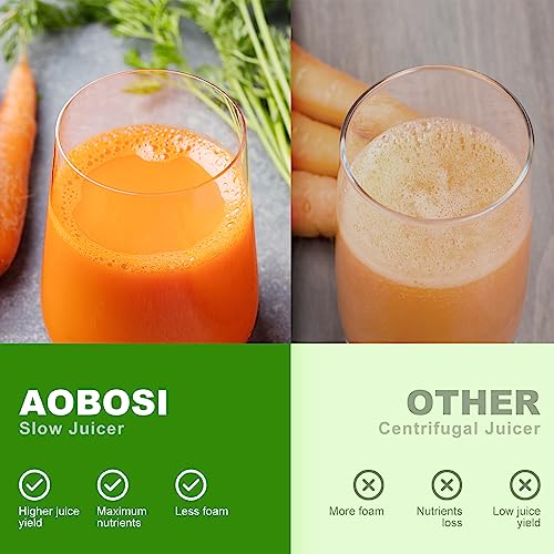 Aobosi - Exprimidores de exprimidores de masticación lenta,