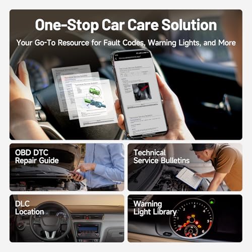 TOPDON Carpal OBD2 escáner Bluetooth - Escáner para coche, h