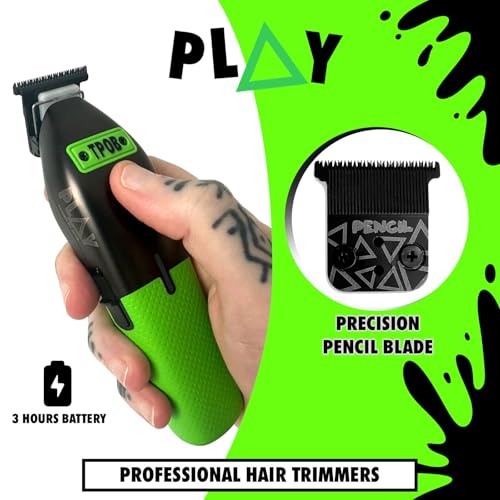 TPOB Play Barber - Cortadora de pelo para hombre, 7000 RPM,
