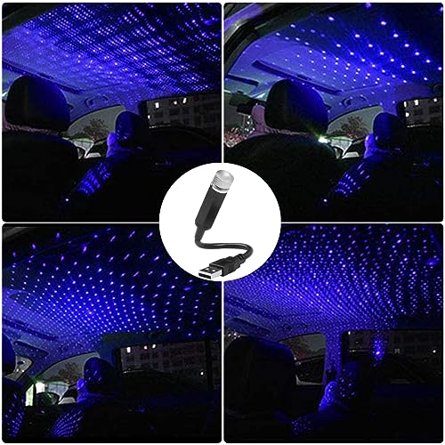 LEDCARE Luz nocturna de techo de auto, portátil, ajustable,