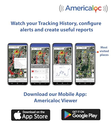 AMERICALOC Ready GB130MG GPS Tracker para vehículos - Paga c