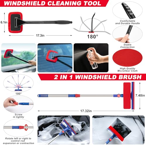 Kit de limpieza de lavado de autos de 41 piezas con herramie