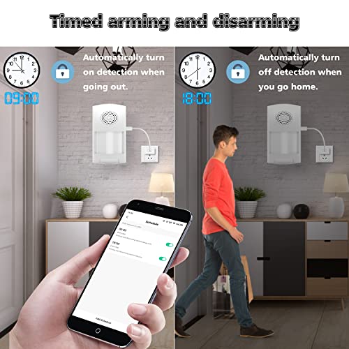 Alarma con sensor de movimiento WiFi: Alerta de detector de