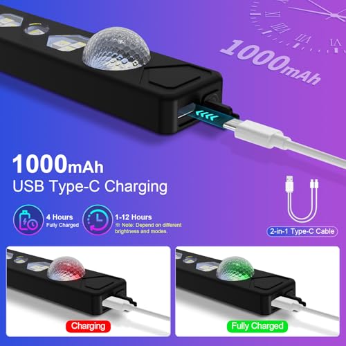 PIFOOG Luces interiores de coche LED inalámbricas RGB coches