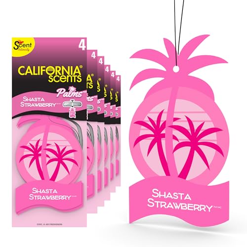 California Scents Palms Paper Shasta Fresa Ambientador