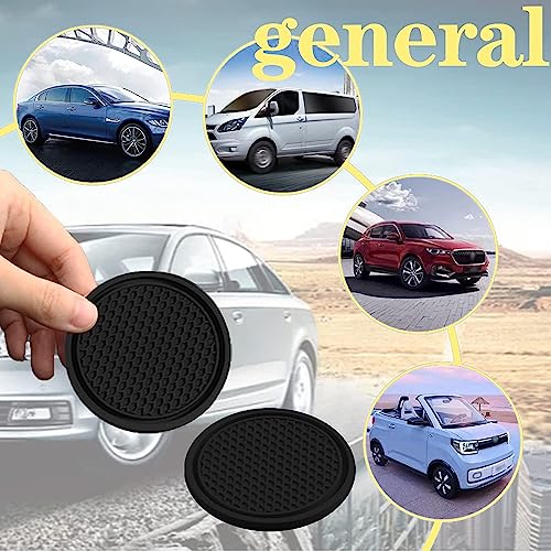 gunhunt 4 posavasos para automóvil, posavasos fijos impermea