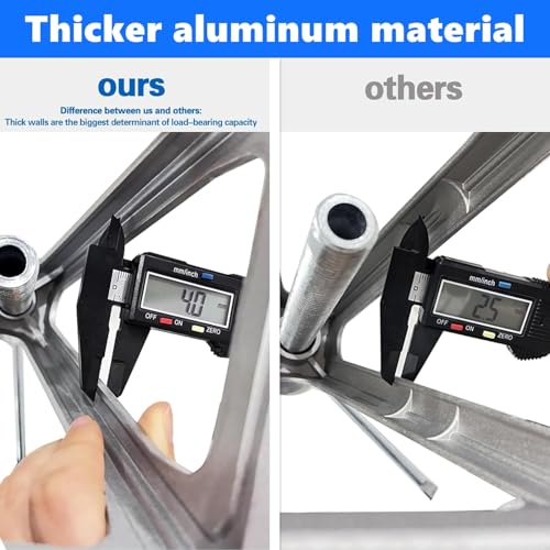 Soportes de aluminio de perfil bajo de 3 toneladas (6600 lib