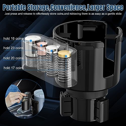 Paquete de 2 expansores de vasos para automóvil con soporte