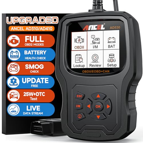ANCEL AD530 - Escáner OBD2 para automóvil, lector de código