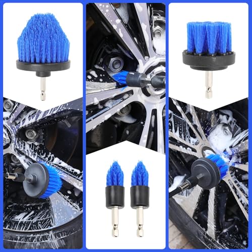 Kit de limpieza de coche de 15 piezas, kit de detallado inte