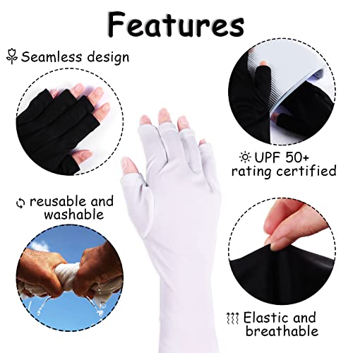 SIUSIO Guante de protección contra rayos UV – Mangas protect