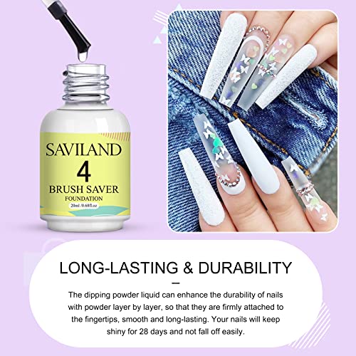 SAVILAND Juego líquido de polvo de inmersión: 0.7 fl oz Ulti