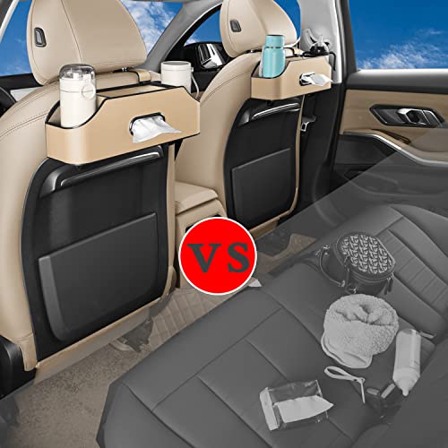 HOLDCY Organizador de asiento trasero de automóvil con 2 por