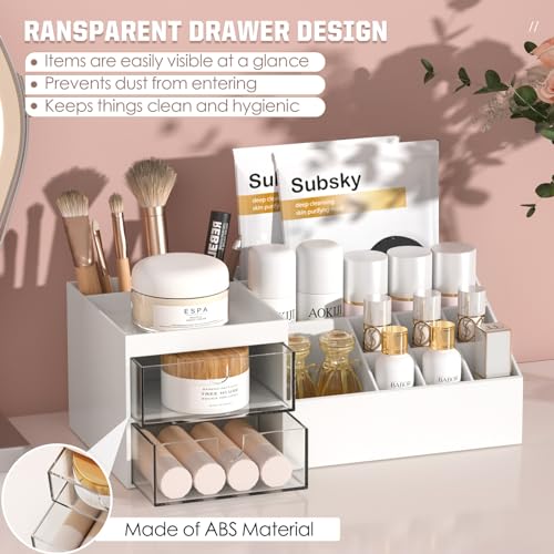 Subsky Organizador de maquillaje con cajones, fácil almacena