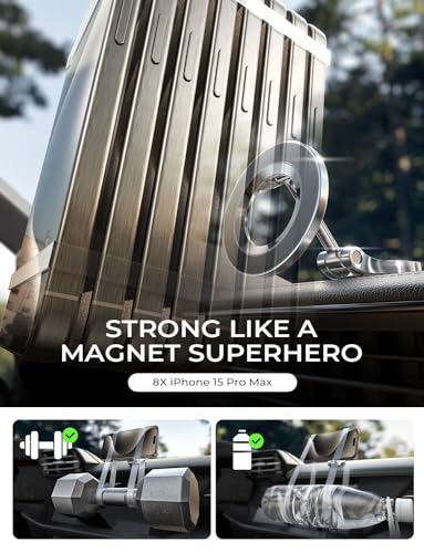 LISEN Soporte para automóvil MagSafe, ultra magnético de suc