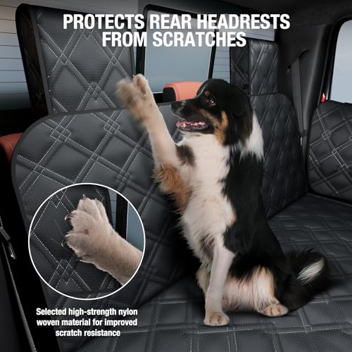 Extensor de asiento trasero de camión para perros, funda imp