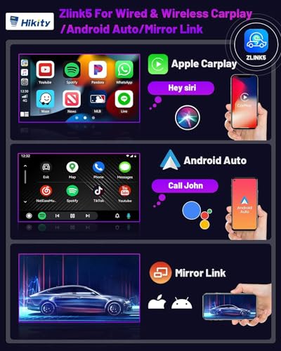 Estéreo inalámbrico Carplay de 2+64 GB para radio Android To